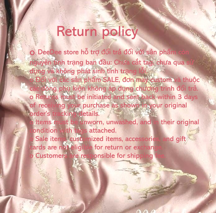 Áo dài nhung cổ tròn / velvet traditional áo dài