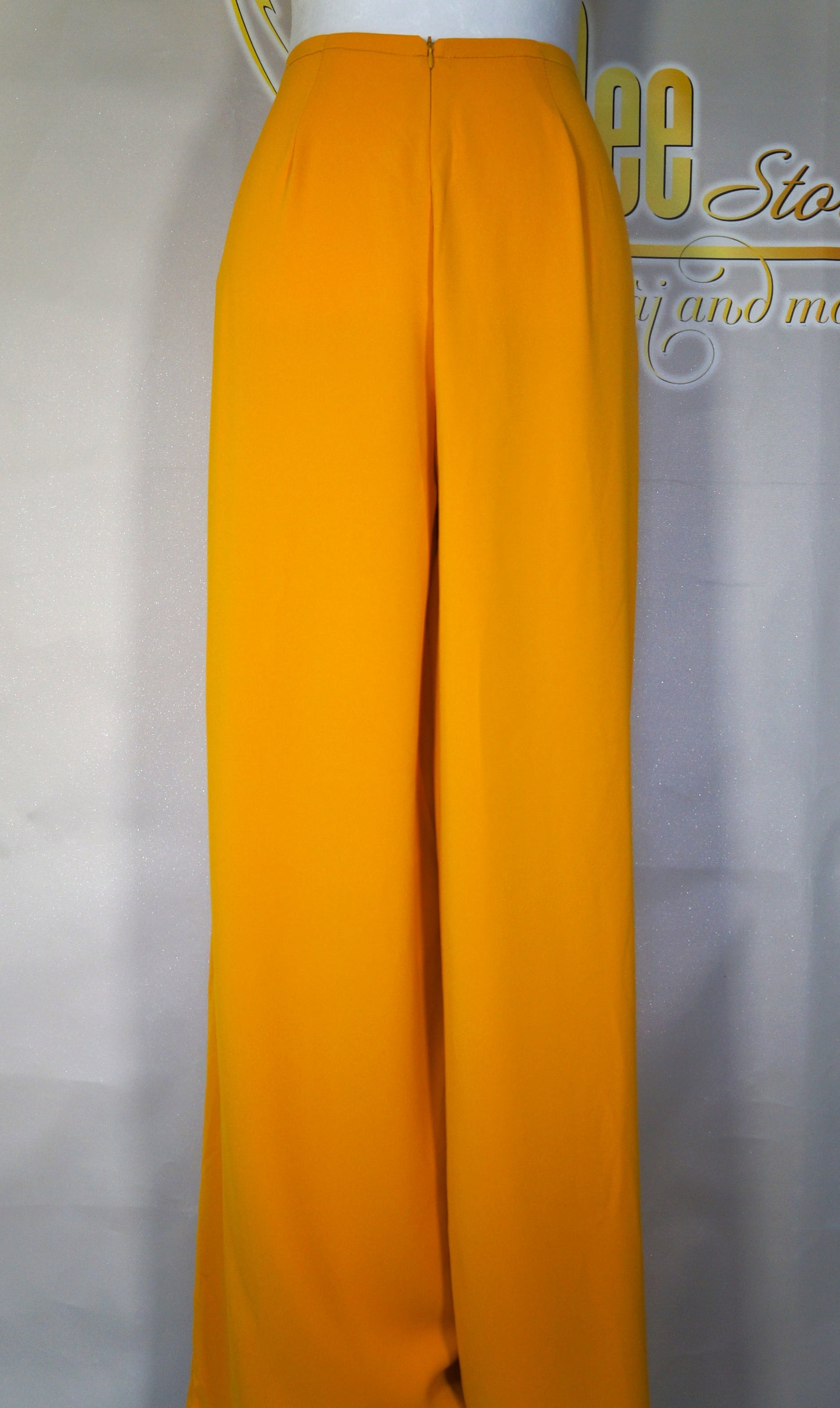 Quần áo dài màu vàng đồng/ golden yellow aodai's pants