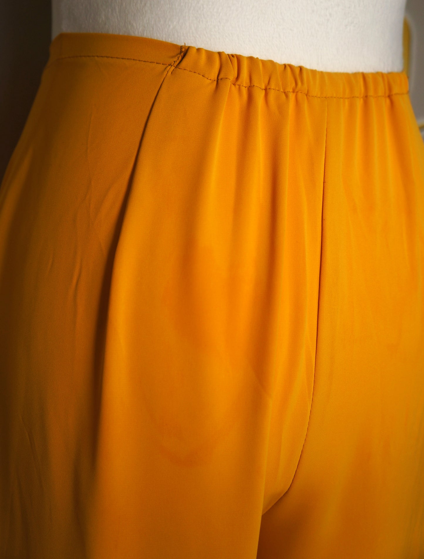 Quần áo dài màu vàng đồng/ golden yellow aodai's pants